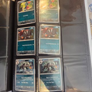Binder Pokémon Eevee Prismático Comunes,reverses,☆