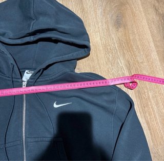 Felpa Nike nera con zip