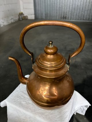 Bollitore in rame antico