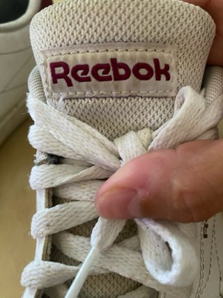 Zapatillas Reebok Hombre Blancas y Rojas