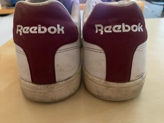 Zapatillas Reebok Hombre Blancas y Rojas