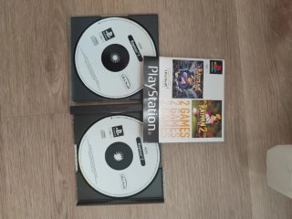 Rayman 1 y 2 PS1 PAL Completo