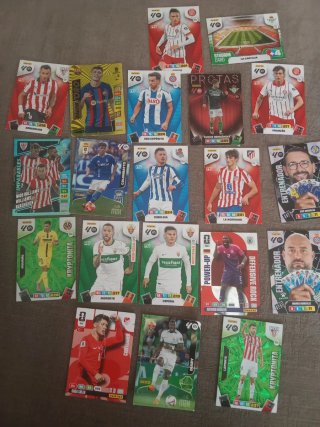 Colección cartas fútbol Panini Adrenalyn XL