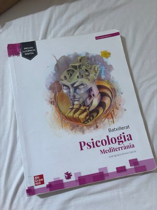 Libro Psicologia 1 bachillerato