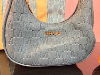 Bolso Maxfly Azul y Dorado
