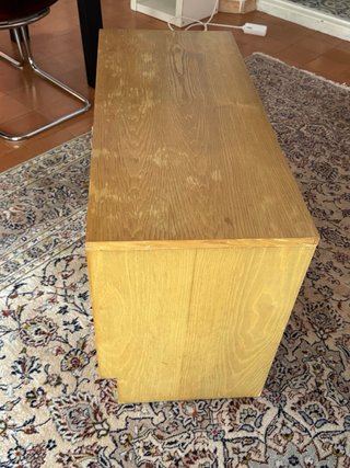 Aparador bajo madera 2 puertas