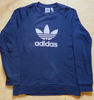 Felpa Adidas Blu Vintage