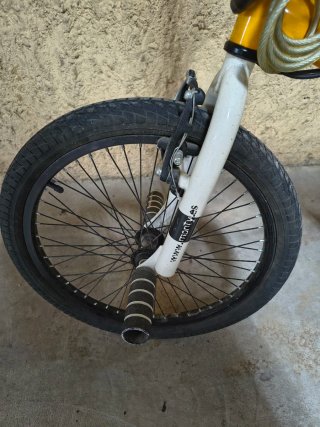 Bicicleta BMX Monty 301 Amarilla