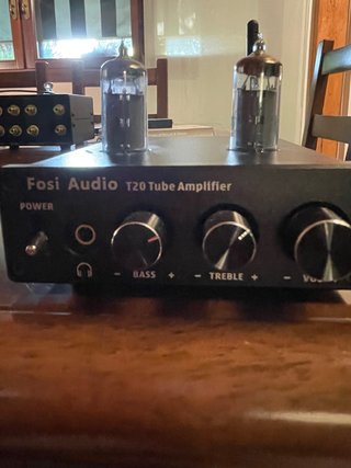 Fosi Audio T20 Amplificatore Valvole BT Cuffie