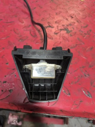 luz matricula  trasera Kymco DTX 360