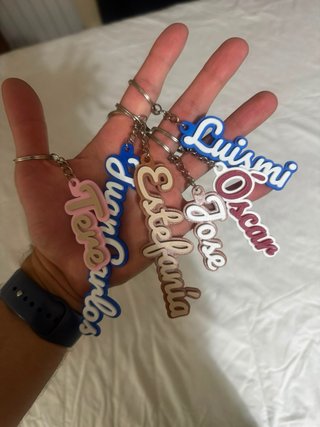 Llavero TERE 3D Corazón Rojo