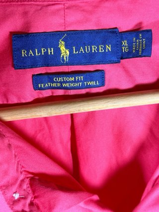 Camicia Ralph Lauren XL Rossa