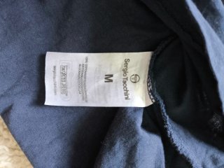 Camiseta Sergio Tacchini Azul Marino Talla M