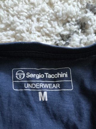 Camiseta Sergio Tacchini Azul Marino Talla M