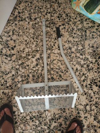 Rastrillo plegable para playa