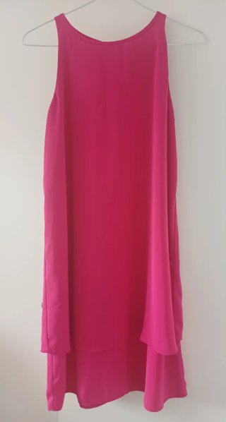 Vestido de fiesta fucsia Lila Rose