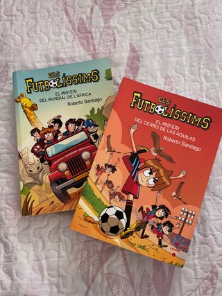 Pack 2 libros els futbolíssims