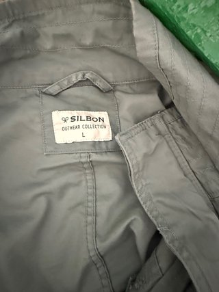 Chaqueta verde militar Silbon