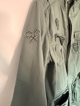 Chaqueta verde militar Silbon