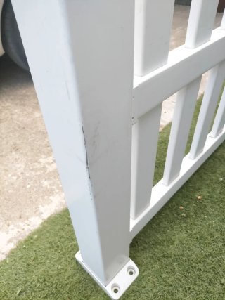 Valla PVC Blanca