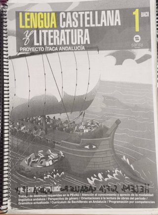 Libro 1 bachillerato lengua y literatura