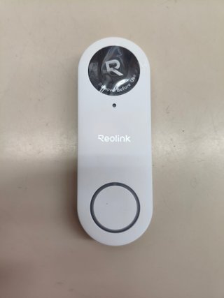 Videoportero Reolink WiFi 2K+ inalámbrico con detección de personas y paquetes blanco