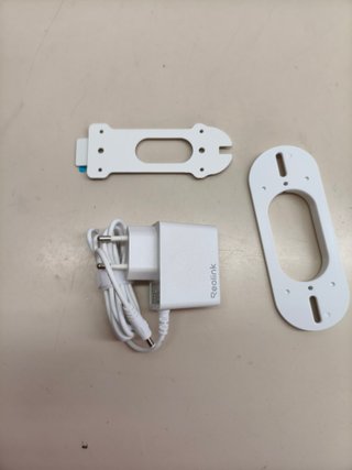 Videoportero Reolink WiFi 2K+ inalámbrico con detección de personas y paquetes blanco