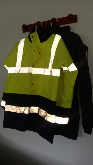 Parka Alta Visibilidad + Chamarra Agua