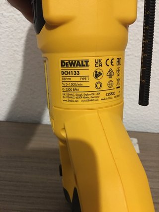 Taladro percutor Original Dewalt DCH133