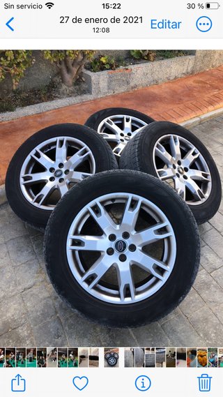 Llantas Range Rover Evoque 18”(4 unidades)