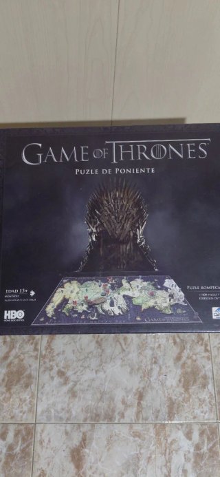 Puzzle Juego de Tronos Mapa Poniente