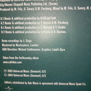Vinilo remember pack Safri Duo discos
