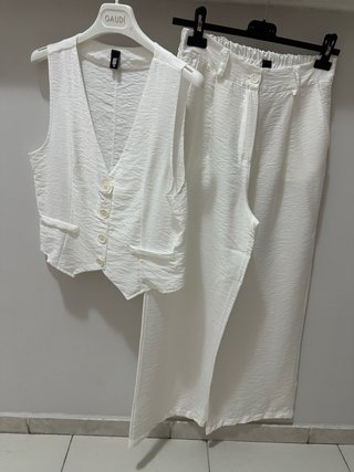 Completo donna  taglia unica bianco