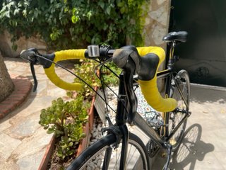 Bicicleta Carrera Corte Blade Negra y amarilla