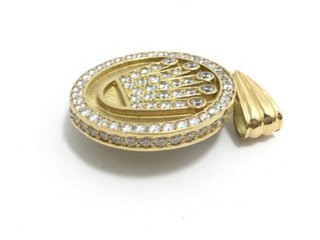 E590629-0 COLGANTE ORO 18K CON CIRCONITA