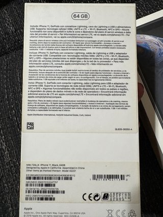 iPhone XR Apple Negro