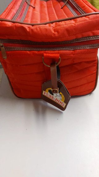 Borsa Trasportino Cane Rossa Beige