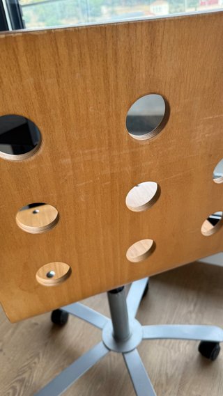 Silla escritorio IKEA Jules madera