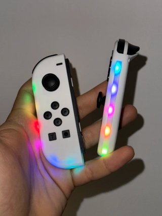 Joycon Nintendo Switch Bianchi con LED