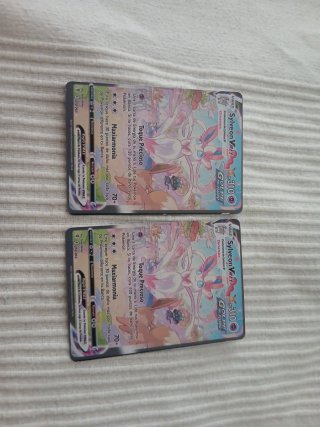 Cartas Pokémon Sylveon VMAX (2 unidades)