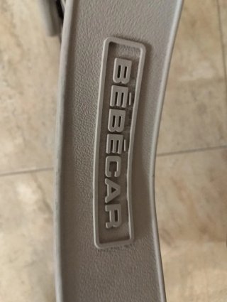 Carro silleta bebé gris