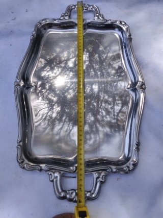 Bandeja Grande Vintage 50 cm – Estilo Barroco