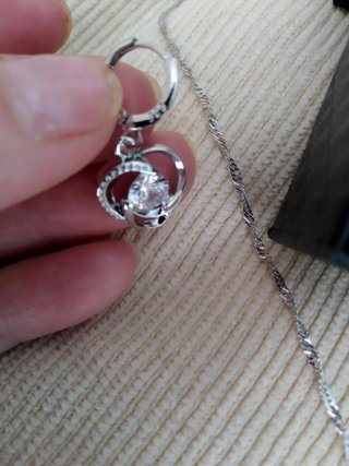 Conjunto Plata 925: Pendientes y Gargantilla