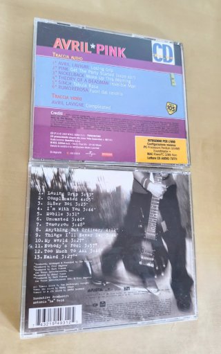 2 CD Avril Lavigne + Pink + Nickelback