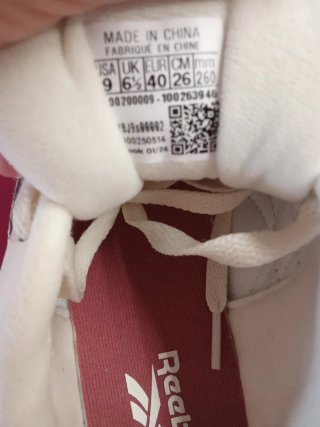 Reebok Blancas  y burdeos Mujer Talla 40 nuevas