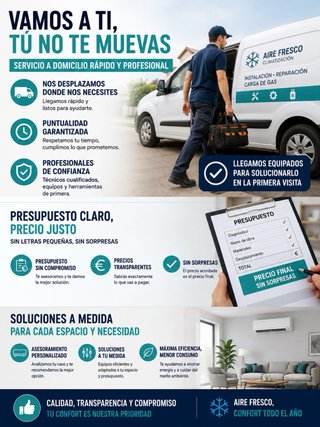 Instalación y Reparación Aire Acondicionado