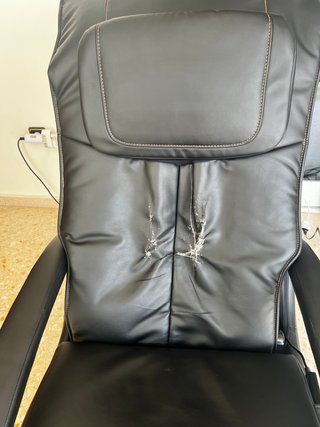 Sillón Masaje Reclinable AlphaTechno AT-2000 Negro