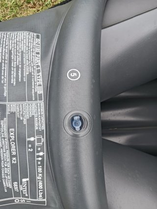 Kayak inflable K2 Explorer 2 personas