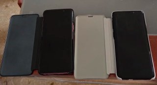 2x Samsung Galaxy S9 64GB (Nero e Lila)