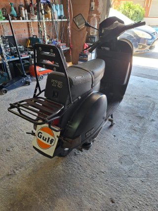 Vespa T5 125cc Negra